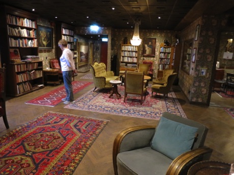 part of Varberg Sweden hotel lobby